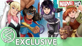 MARVEL RISING BEGINS  The Next Generation of Marvel Heroes EXCLUSIVE