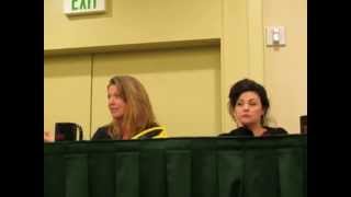 Twin Peaks panel with Sheryl Lee  Sherilyn Fenn at Seattle Crypticon  52315