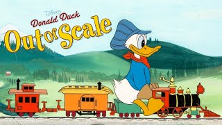 Out of Scale 1951 Disney Donald Duck Cartoon Short Film  Chip  Dale