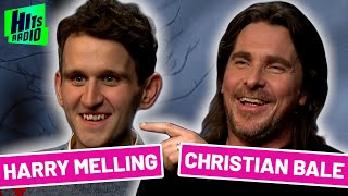 Christian Bale On His Love Hate Relationship With Acting  Distracting Harry Melling OnSet Singing
