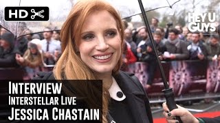 Jessica Chastain Interview  Interstellar Live at the Royal Albert Hall