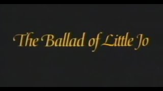 The Ballad of Little Jo 1993  Official Trailer