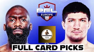 Full Card Breakdowns PFL Europe 1 2024 Regular Season