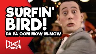 Peewee Herman performs Surfin Bird  Back to the Beach 1987