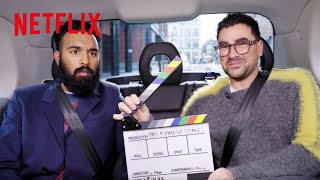 Dan Levy and Himesh Patel Take a Tour of London  Netflix