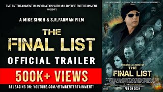THE FINAL LIST  2024 OFFICIAL TRAILER  ACTION MOVIE