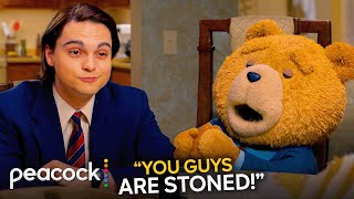 ted  John and Ted Get High for the First Time