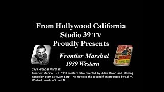 STUDIO 39 TV1939 Frontier Marshal