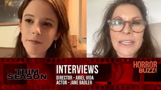 Ariel Vida and Jane Badler INTERVIEW  Trim Season 2023