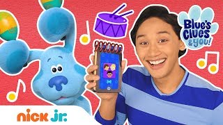 Blues Clues  You  Learning Musical Instrument Sounds  Writing Songs w Friends   Nick Jr