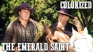Hopalong Cassidy  The Emerald Saint  EP51  COLORIZED  William Boyd  Cowboys