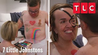 Amber and Trents Body Paint Date  7 Little Johnstons  TLC