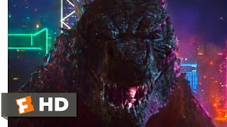 Godzilla vs Kong 2021  Hong Kong Fight Scene 710  Movieclips