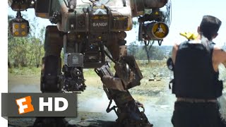 Chappie 2015  Robot Fight Scene 810  Movieclips