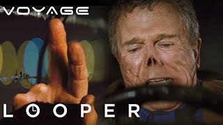 Looper  Horrifying Amputation of Body Parts Scene  Voyage