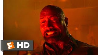 Skyscraper 2018  Bridge Of Fire Scene 410  Movieclips