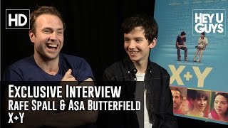 Rafe Spall and Asa Butterfield Exclusive Interview  XY