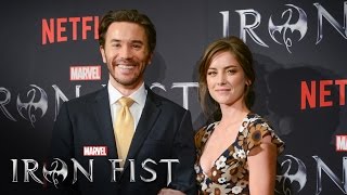 Tom Pelphrey  Jessica Stroup on Marvels Iron Fist