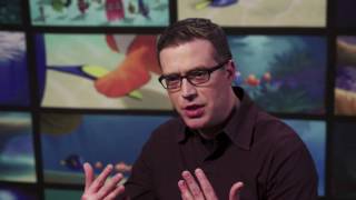 Finding Dory CoDirector Angus MacLane Behind the Scenes Movie Interview  ScreenSlam