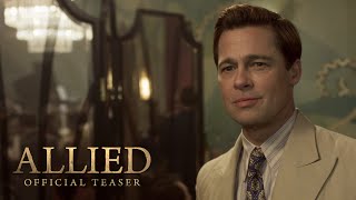 Allied Teaser Trailer 2016  Paramount Pictures