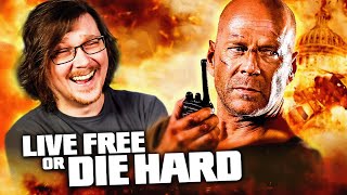 LIVE FREE OR DIE HARD MOVIE REACTION  First Time Watching  Review