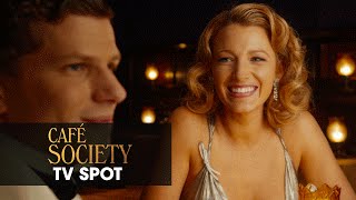 Caf Society Woody Allen 2016 Movie Official TV Spot  Charming