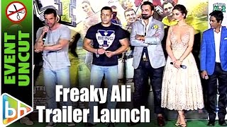 Freaky Ali Offical Trailer Launch  Salman Khan  Nawazuddin Siddiqui  Event Uncut