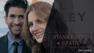 Interview Stana Katic  Raza Jaffrey about The Rendezvous subs espaol