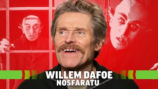 Willem Dafoe Talks Robert Eggers Nosferatu  His Mustache and Sideburns