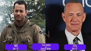 Saving Private Ryan 1998 Cast Then and Now