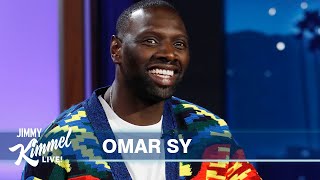 Omar Sy on Lupins Popularity in America  Learning English from the Kardashians