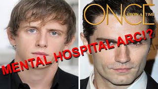 Once Upon A Time Cast Hank Harris and Sam Witwer for Mental Hospital ArcOtherobert