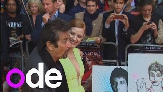 Al Pacino and Jessica Chastain gush about each other at Salome premiere