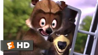 Over the Hedge 2006  Raccoon Rescue Scene 910  Movieclips