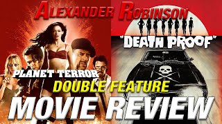 GRINDHOUSE 2007 Retro Movie Review Rodriguezs PLANET TERROR  Tarantinos DEATH PROOF