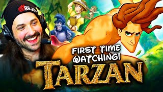 TARZAN 1999 MOVIE REACTION FIRST TIME WATCHING Disney Animation Classic  Youll Be in My Heart