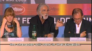The White Ribbon 2009 Michael Haneke interview at Cannes