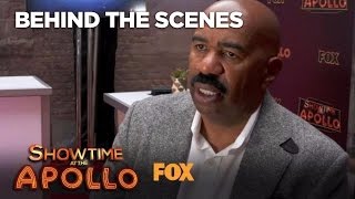 Steve Harvey First Time Performing  SHOWTIME AT THE APOLLO