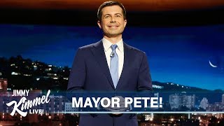 Mayor Pete Buttigiegs Guest Host Monologue on Jimmy Kimmel Live