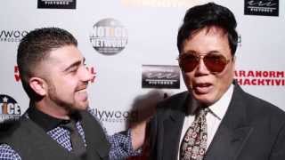 Film Producers Anthony Topman  Ric Young on Red Carpet Paranormal Whacktivity Movie Release Party