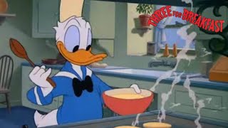 Three for Breakfast 1948 Disney Donald Duck Cartoon Short Film