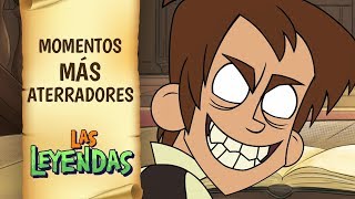 Top momentos ESCALOFRIANTES de Las Leyendas Legend Quest EN EXCLUSIVA EN NETFLIX