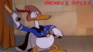 Mickeys Grand Opera 1936 Disney Mickey Mouse Donald Duck and Clara Cluck Cartoon Short Film