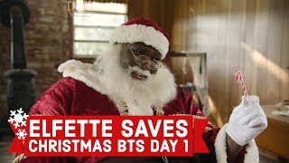 Elfette Saves Christmas Movie Behind the Scenes Day 1 Quinton Aaron Xmas Film