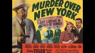 Charlie Chan Murder Over New York Sidney Toler 1940 Full Movie