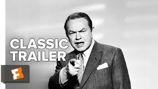 Illegal 1955 Official Trailer  Edward G Robinson Nina Foch Film Noir Movie HD