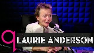 Heart of a Dog Director Laurie Anderson in studio q