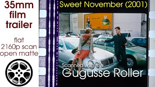 Sweet November 2001 35mm film trailer 1 flat open matte 2160p
