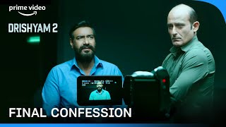 Vijay Salgaonkars Final Confession  Drishyam 2  Ajay Devgn  Prime Video India