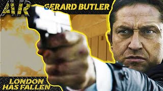 GERARD BUTLER being an ACTION HERO for 26 Minutes  LONDON HAS FALLEN 2016